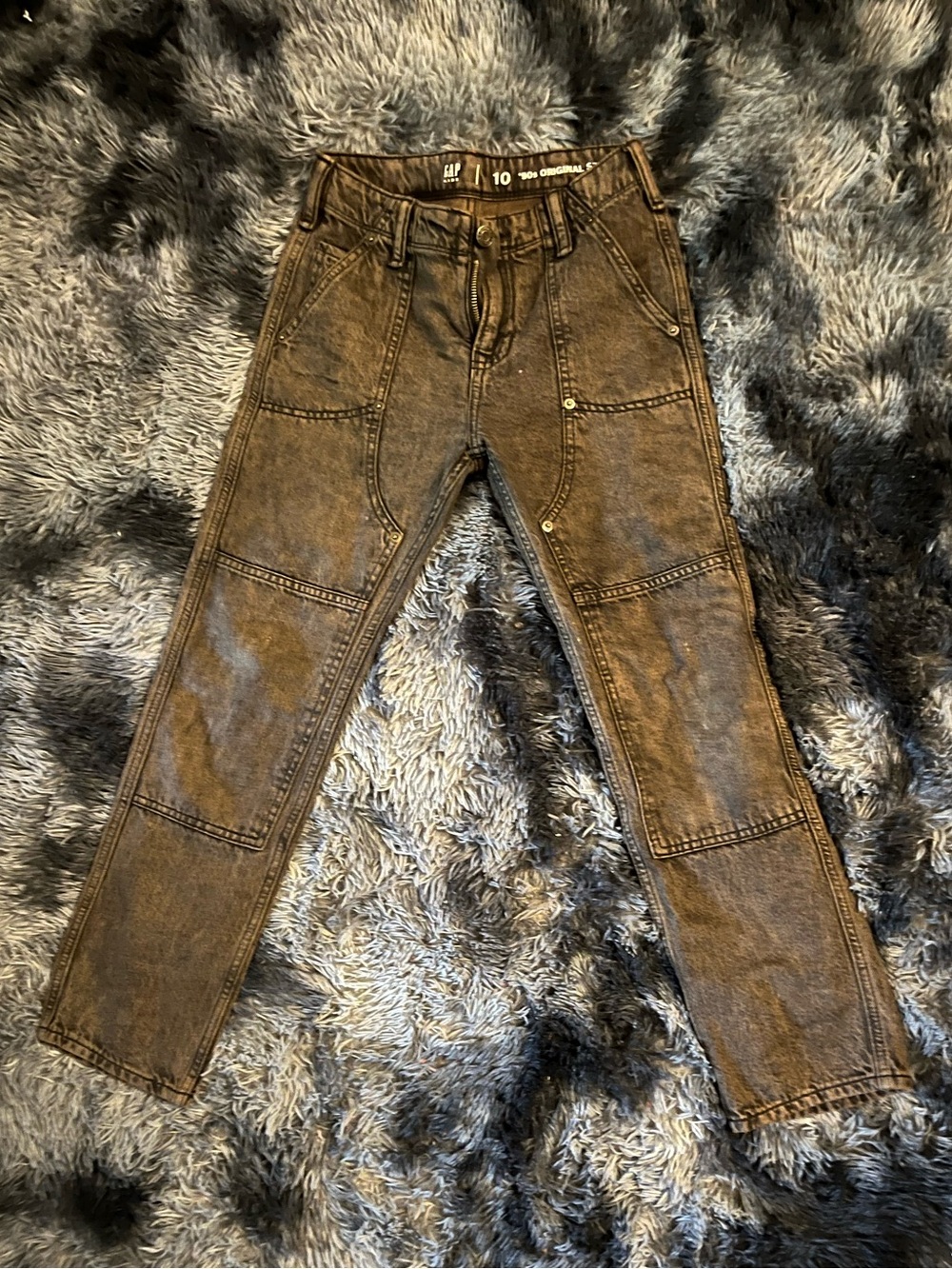 GAP Brown Washed Kids Jeans